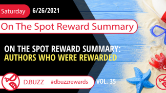 On The Spot Reward Summary, Week 35