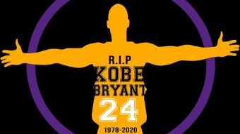 Malware crypto mining script on a wallpaper of the Late Basketball star Kobe Bryant found by Microsoft.