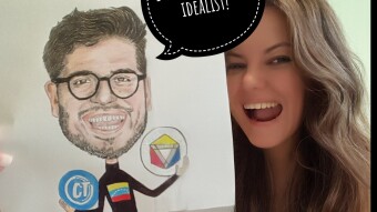 CryptoCartoon of Alberto Guerrero⭐ Venezuela Blockchain & more!