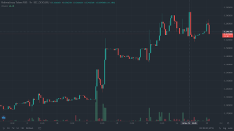 RobiniaSwap shows strong momentum as rest of the market falters.