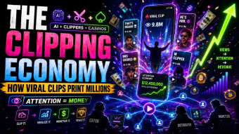 How AI, Paid Clippers and Crypto iGaming Rewired the Attention Market
