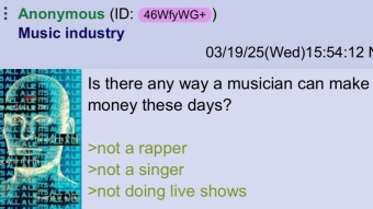 How to Make Money as a Musician Post-AI? | 4chan greentext