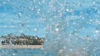Accelerated shooting of 7680 frames per second (slow mo)
