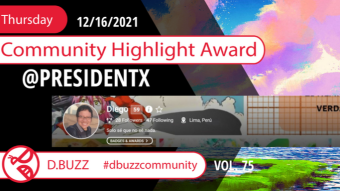 D.Buzz Community Highlight: @presidentx