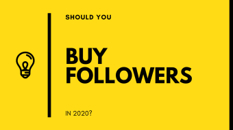 Buying followers is easy and (mostly) safe. But does it make sense?