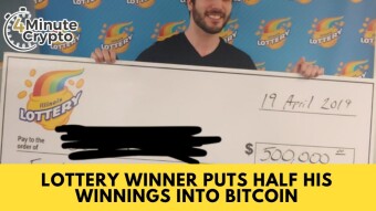 Lottery Winner Puts Half His Winnings Into Bitcoin #418