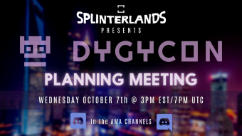 DYGYCON is Happening! Open Planning Meeting Today at 3pm EST