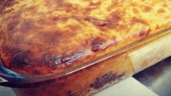 Foodbook #353 can anyone resist at Greek pastitsio