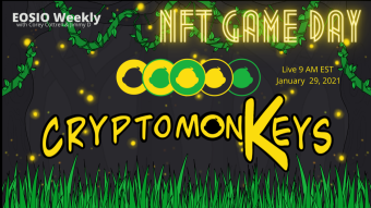 NFT Game Day with @recourier of CryptomonKeys