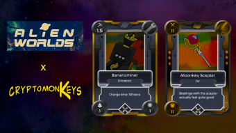 cryptomonKeys Update #12: Alien Worlds x cryptomonKeys collab: New Cards are Here!