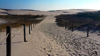 The Polish Sahara and the largest complex of moving dunes in Europe - Słowiński National Park
