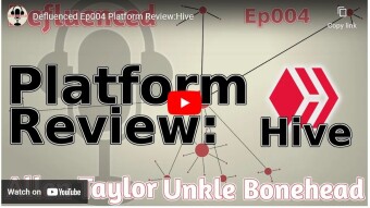 Defluenced, Episode 4: Review of Hive Social Blogging Platform