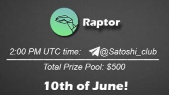 Raptor x Satoshi Club AMA Recap from 10th of June