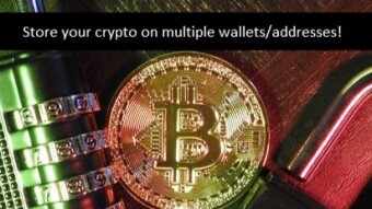 Why you should store your crypto on multiple wallets.