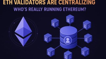 ETH Validators Are Centralizing Fast, Who’s Really Running Ethereum?