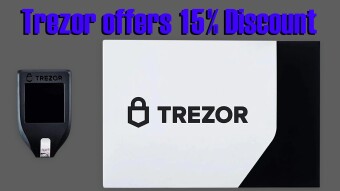 Trezor offers 15% Discount