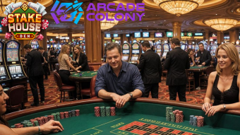 Arcade Colony Stakehouse Den: Card Merging and Staking Live!