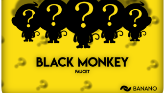 Faucet Game da BANANO 'Black Monkey' está de volta! 24 horas somente!