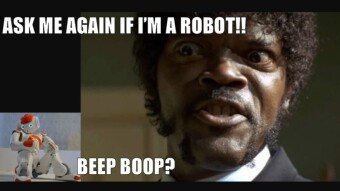 Sometimes I Wish I WAS a F&@#*$g Robot!!