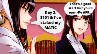Can I Turn $100 into $1,000 on Polygon? - Day 2: Staking MATIC