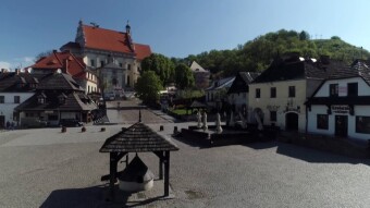 Kazimierz Dolny on the Vistula River and its magical surroundings