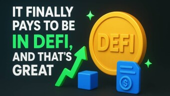 It finally pays to be in DeFi, and that’s great