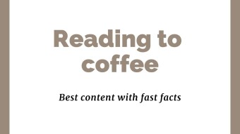 Reading to coffee #2