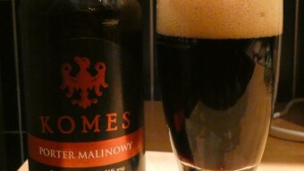 Raspberry Komes from the Fortuna brewery. Mysterious power with a hint of vanilla and chilli - a brilliant raspberry-flavored porter