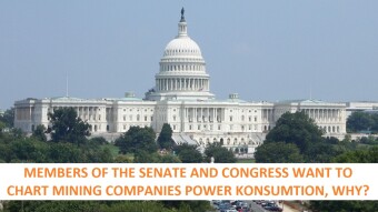 US Senators are concerned over adverse effect of crypto mining, let us look at their arguments