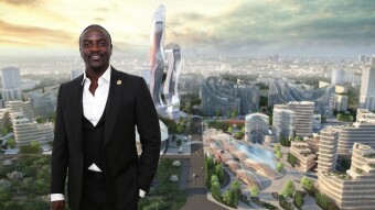 Akon has started building Akon City in Senegal with focus on cryptocurrency and renewable energy