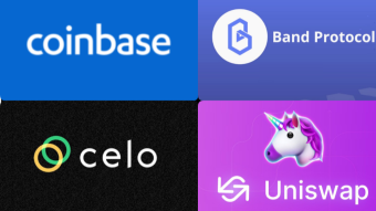 COINBASE (CELO/BAND/UNISWAP)