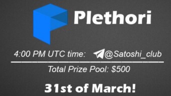 Join the AMA of Satoshi Club x Plethori. Rewards: 500 USDT, March 28th.