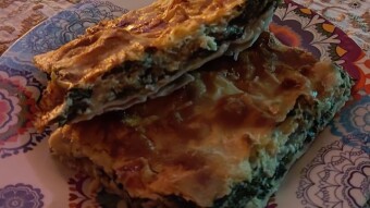 Foodbook #986 spinach pie