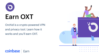 Earn 52$ OXT on Coinbase