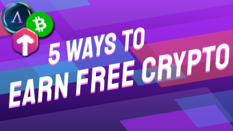 5 ways to earn FREE CRYPTO (No faucets!)