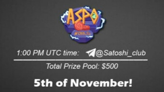 ASPO World x Satoshi Club AMA Recap from 5th of November
