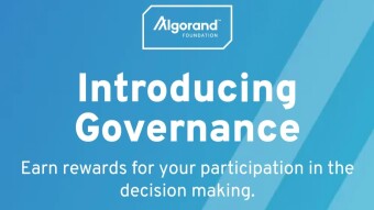 Algorand Governance - Multiply Your Staking Rewards by Becoming a Governor