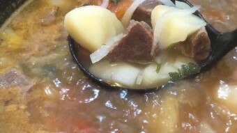 Foodbook #757 Vegetable beef soup