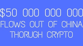 Bitcoin and stablecoins allow $50 billion to flow out of China
