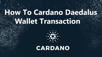How To Cardano Daedalus Wallet Transaction | Cardano Wallet Tutorials | Ada Coin