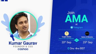 AMA Recap - Cashaa x Game of Bitcoins