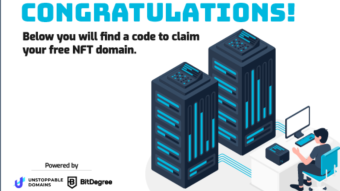 How to redeem your 50$ giftcard & claim your NFT domain by unstoppabledomains.com