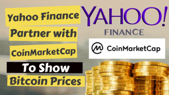 Yahoo Finance partner with CoinMarketCap To Show Bitcoin Prices