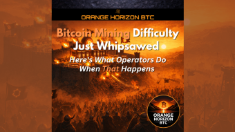 Bitcoin Mining Difficulty Just Whipsawed — Here’s What Operators Do When That Happens
