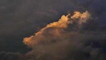 The Silent Poetry of Evening Clouds.