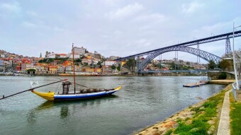 Trip Portugal - Porto seen from the side of V.N.Gaia