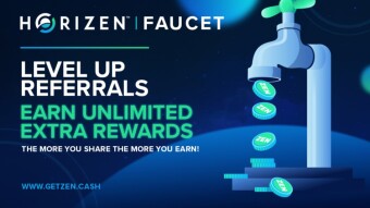 HORIZEN FAUCET INTRODUCED LEVEL UP REFERRALS