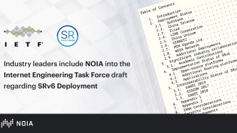 NOIA included into the IETF draft regarding SRv6 Deployment