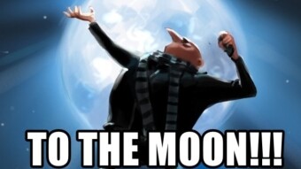To the moon! But where is it?