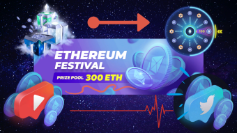 #ETHEREUM Festival for 300 ETH PRIZE #POOL ▶ 🎰 💯 🎁 💰💰 💎
